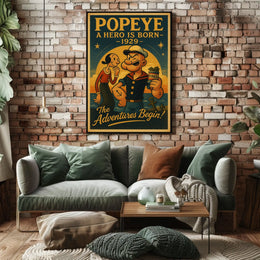 Popeye 1929 Art Poster POP-52