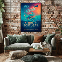 Fly to Dry Tortugas Poster