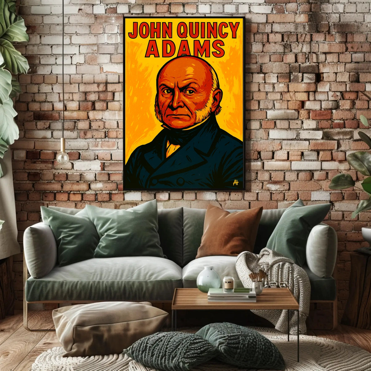 John Quincy Adams Poster