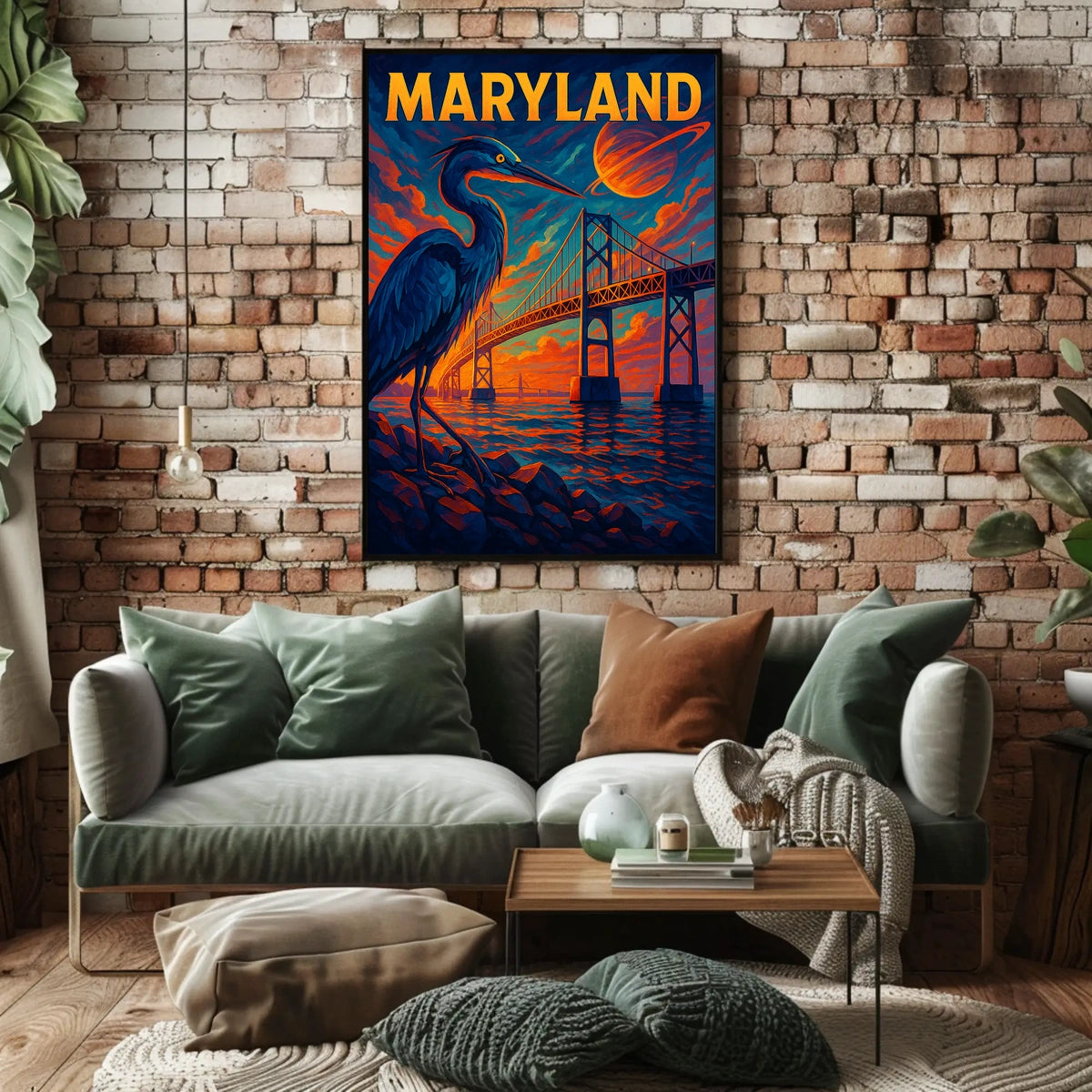 Maryland Scenic Poster