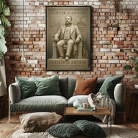 Chester A. Arthur Presidency Overview Poster