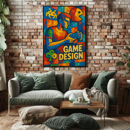 Game Design Artistry Poster