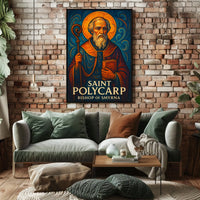 Saint Polycarp Bishop of Smyrna Poster