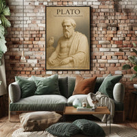 Plato The Philosophers Essence Poster