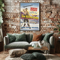 Discover Sun Valley Lodge Poster
