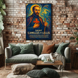 Saint Camillus de Lellis Poster