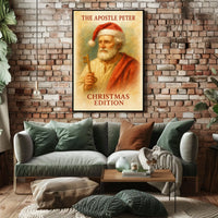 Saint Peter Christmas Artistic Pop Culture Poster