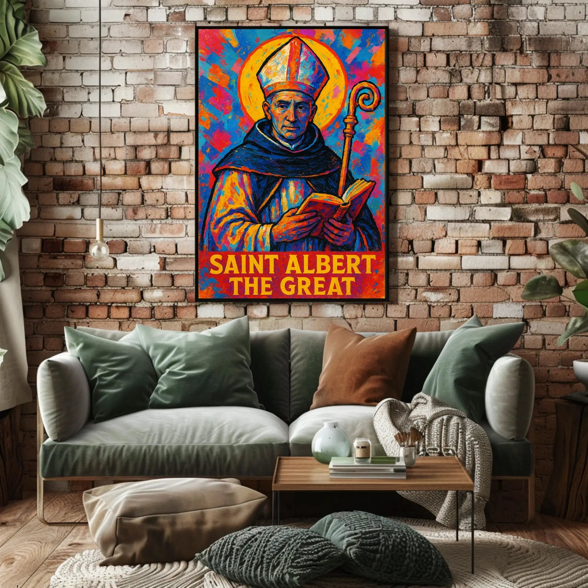 Saint Albert The Great Poster