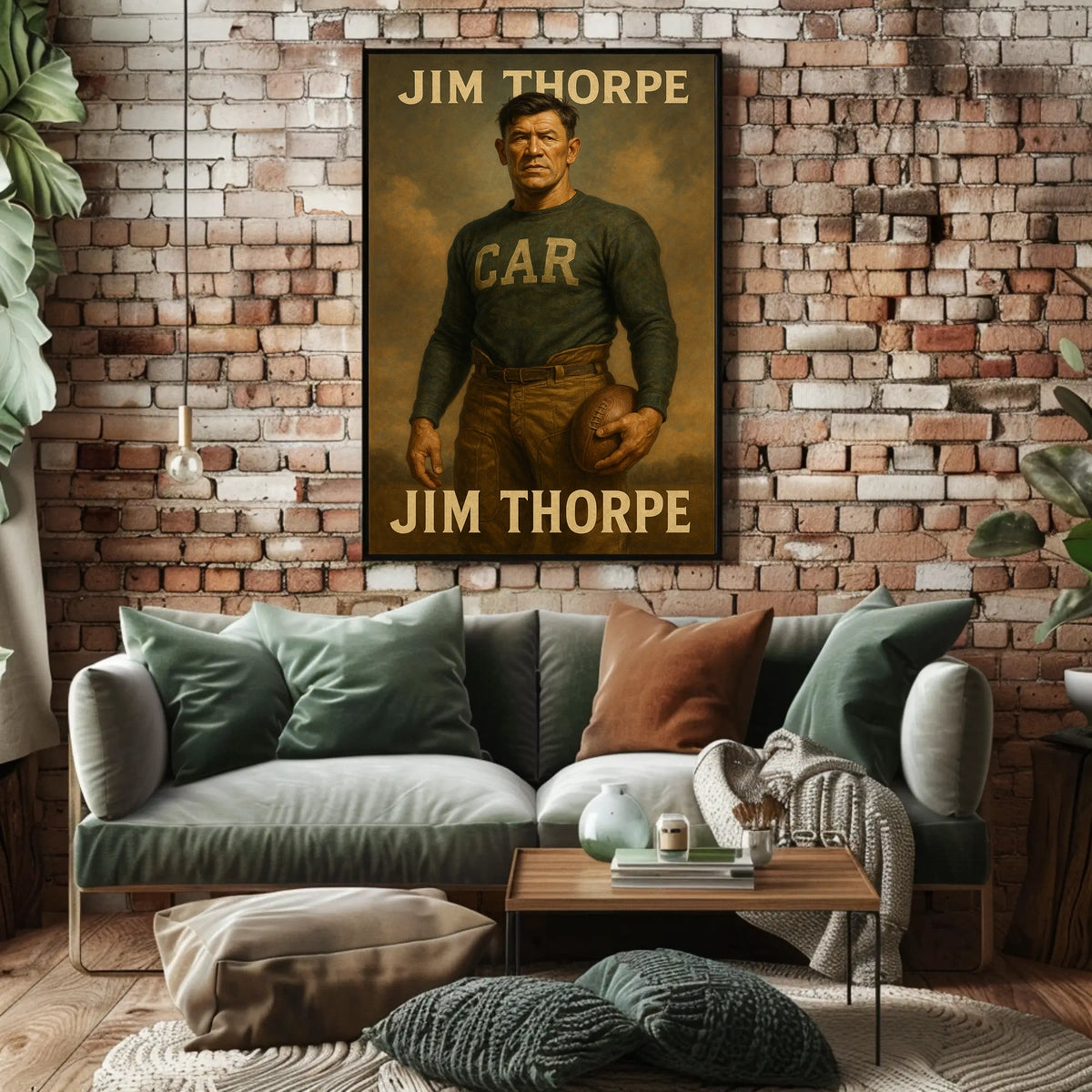 Jim Thorpe Athletic Legend Poster