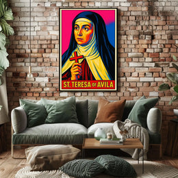 St. Teresa Of Avila Poster