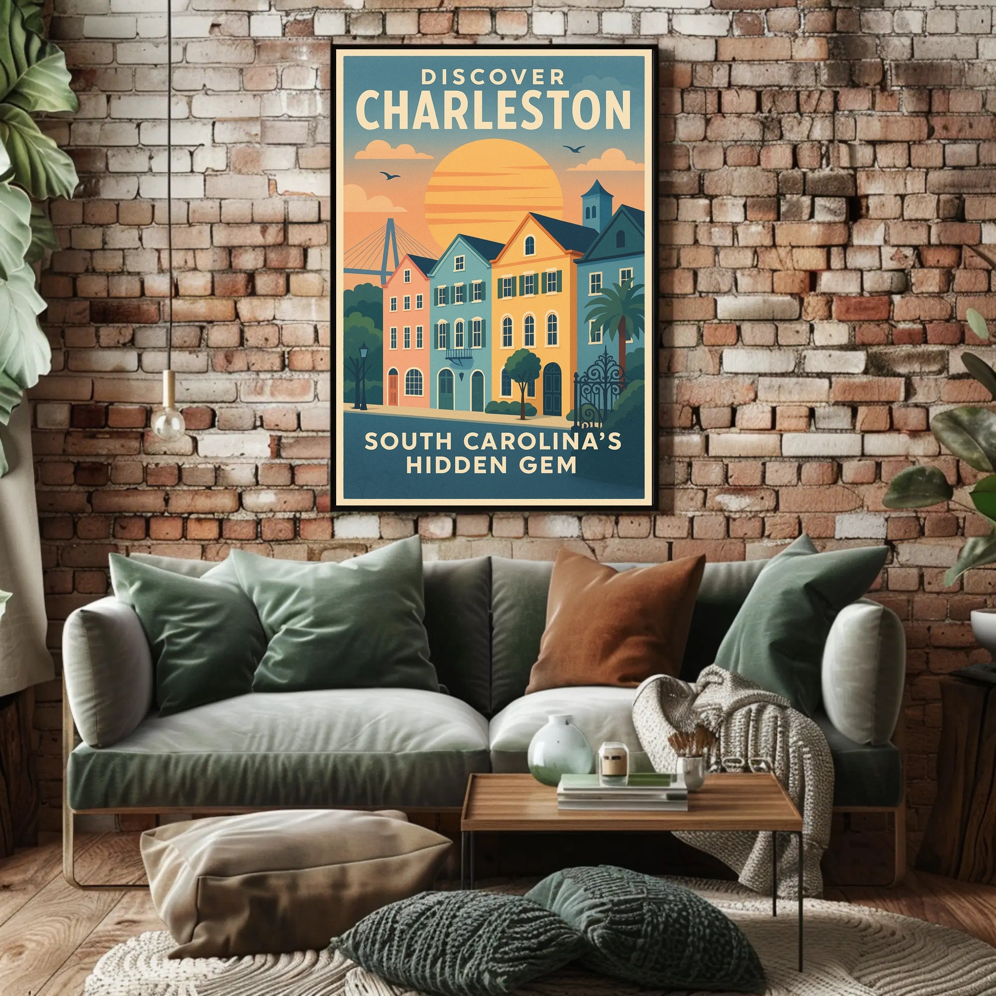 Discover Charleston Poster PosterGoat