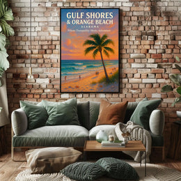 Gulf Shores Orange Beach Alabama Poster