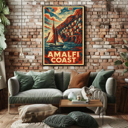 Amalfi Coast Adventure Poster