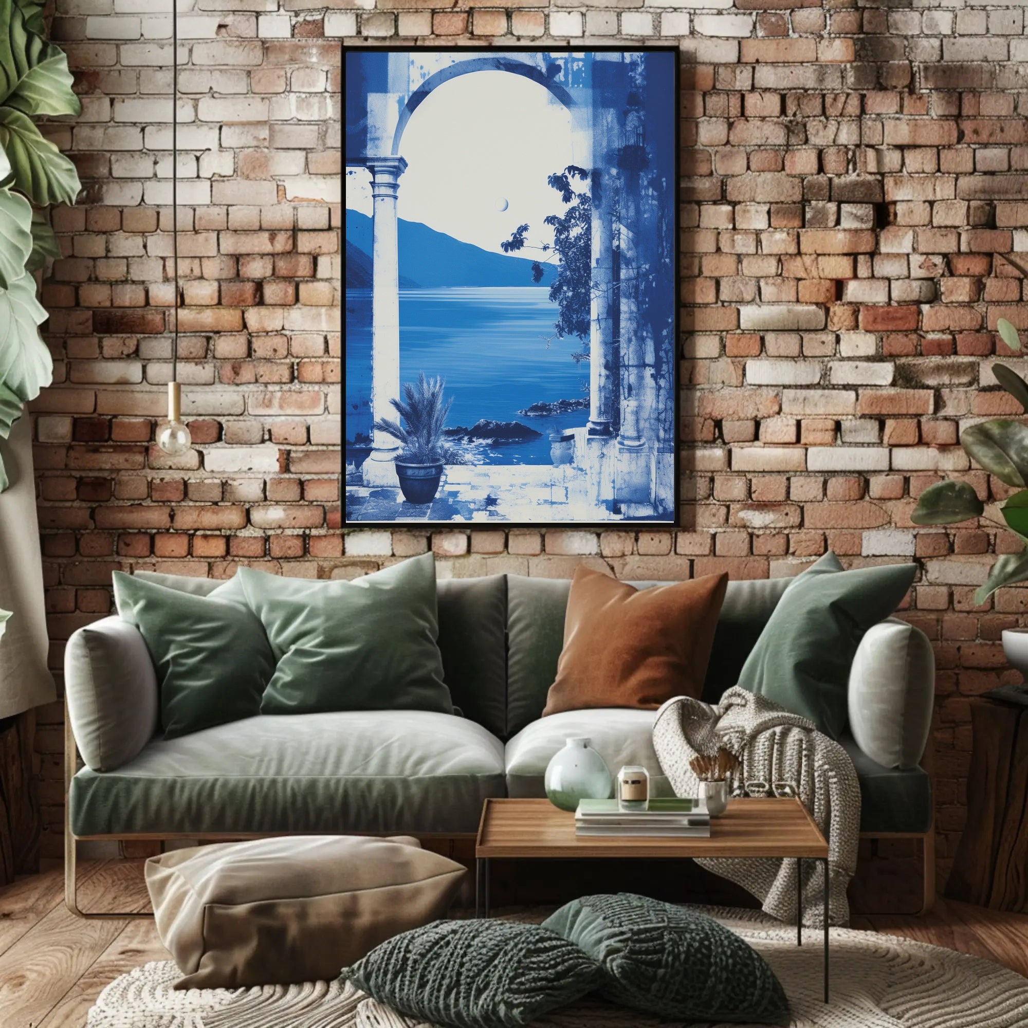 Vintage Coastal Elegance Travel Poster