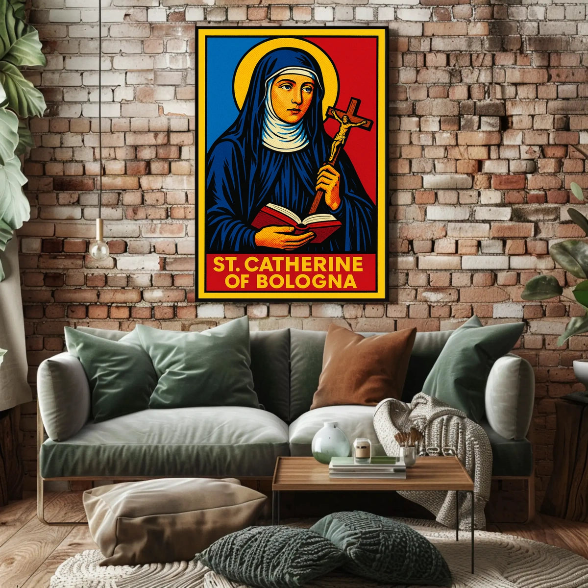 St. Catherine of Bologna Poster