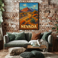Nevada Landscape Poster