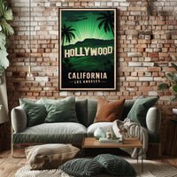 Hollywood in Los Angeles Poster