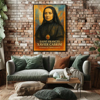 Saint Frances Xavier Cabrini Poster