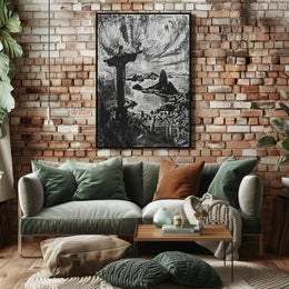 Christ The Redeemer Over Rio Poster