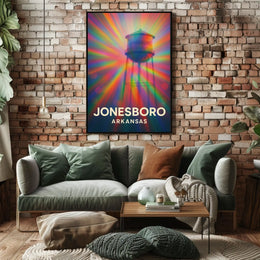 Jonesboro Arkansas Travel Photography Realism Poster