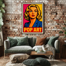 Pop Art Portrait Poster