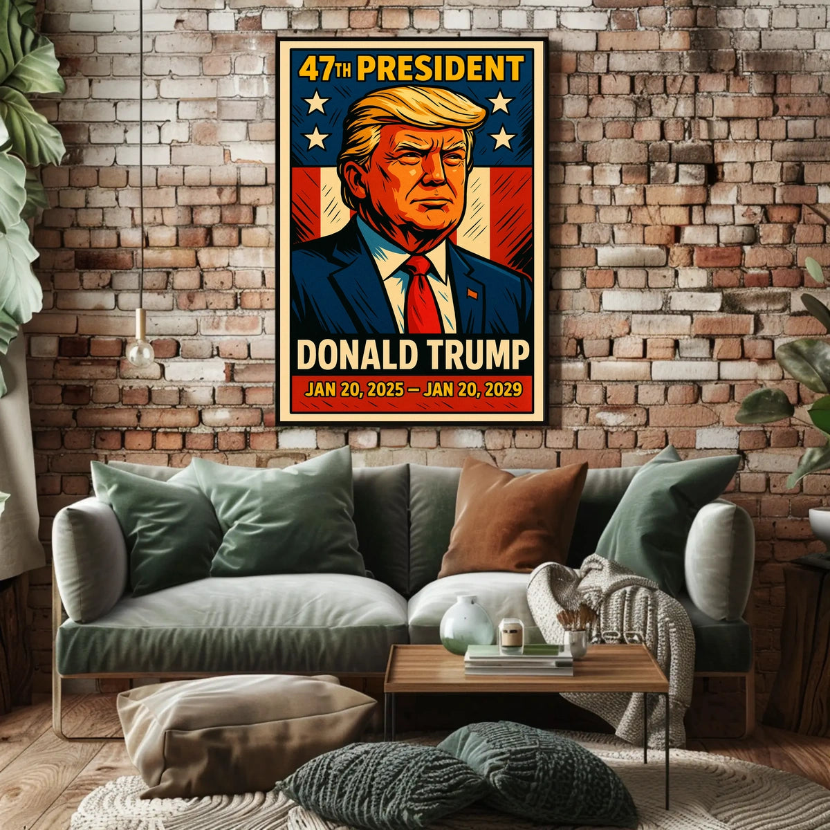 Donald Trump 47th Presidency Political or Propaganda Poster