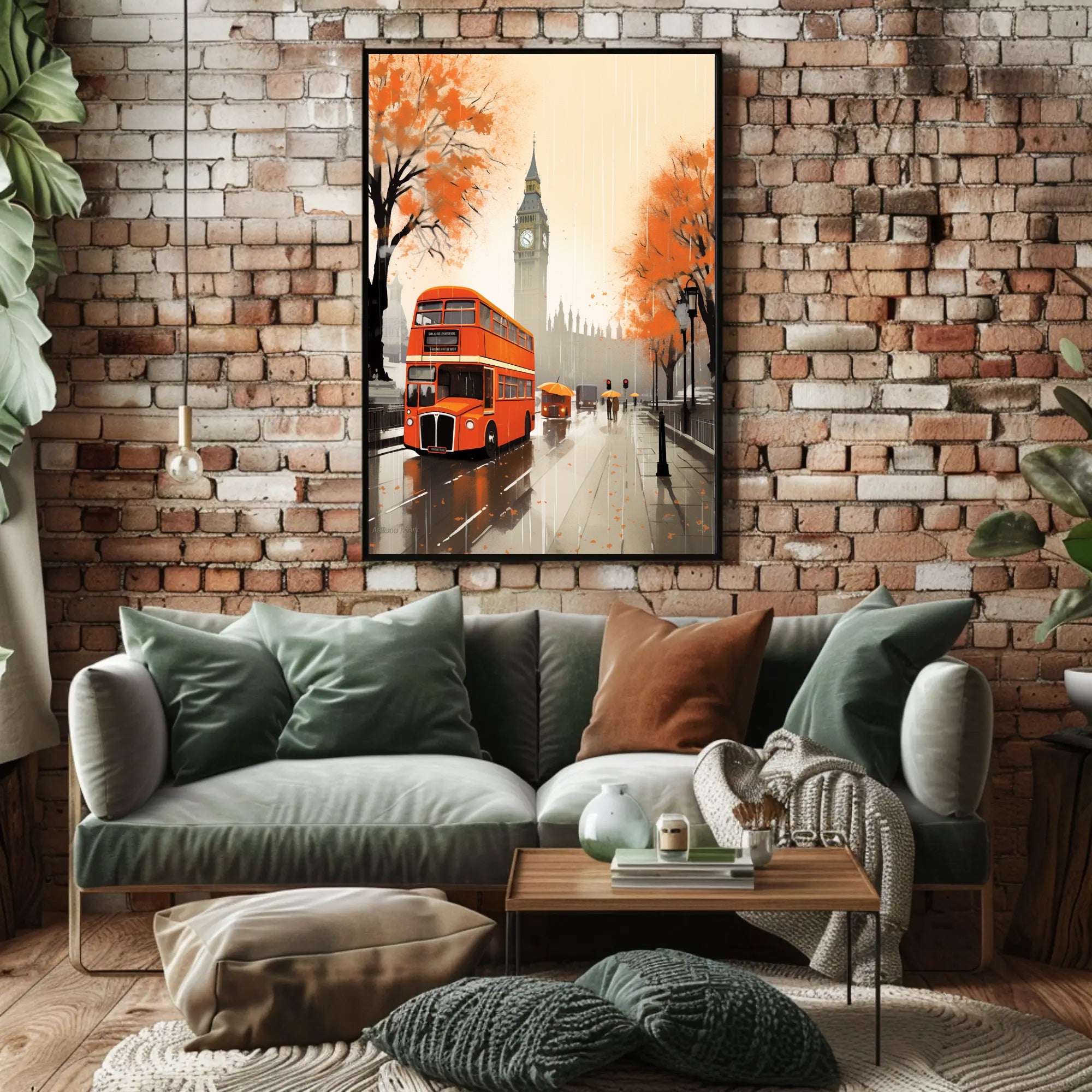 Autumn In London Poster PosterGoat