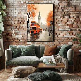 Autumn In London Poster PosterGoat