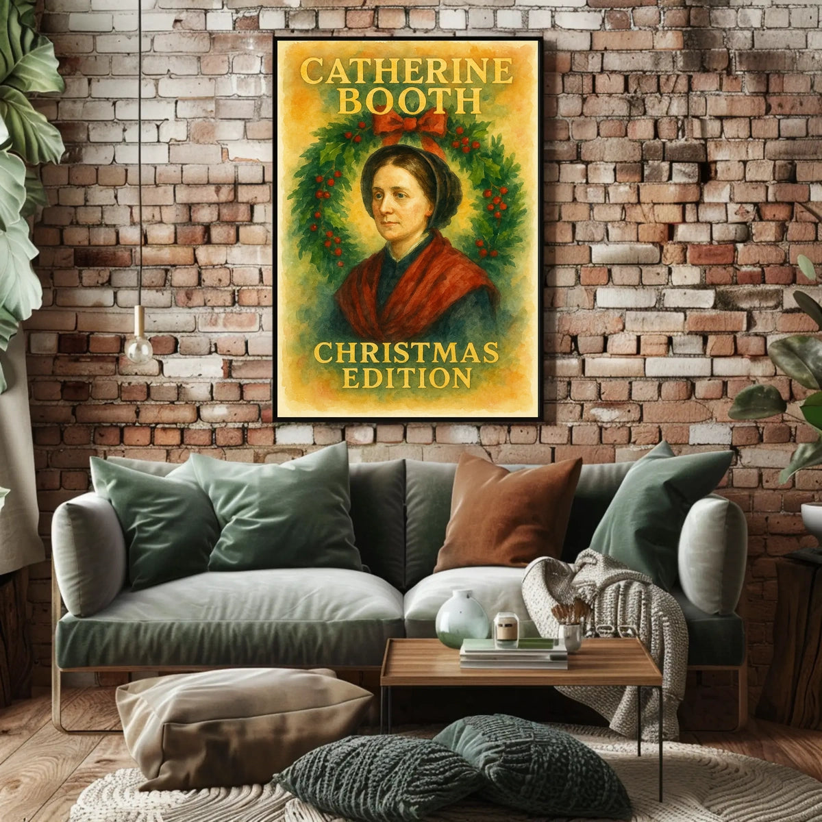 Catherine Booth Vintage Art Portrait in Cultural Poster