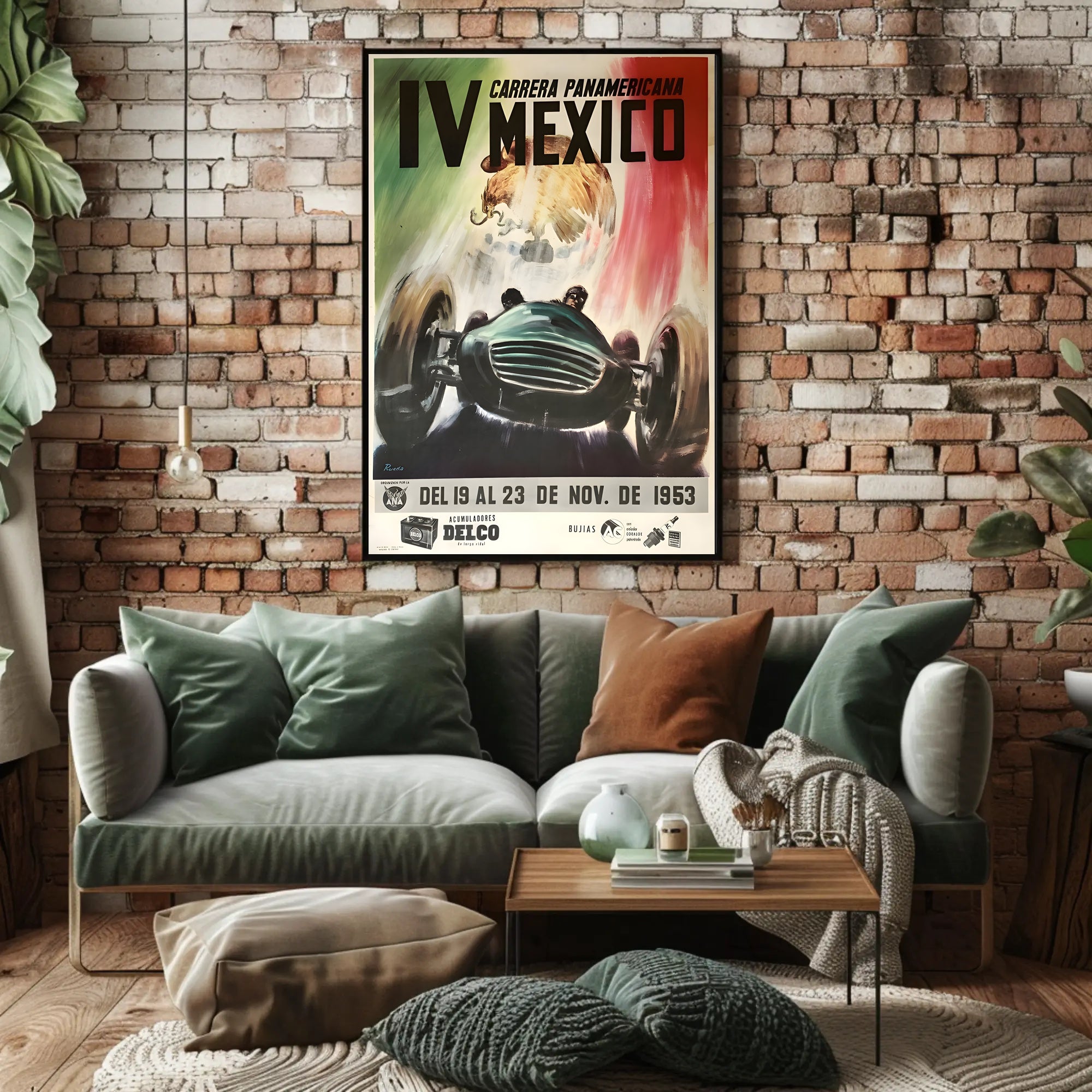 Carrera Panamericana 1953 Poster