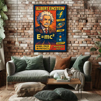 Albert Einstein Nobel Prize In Physics Poster