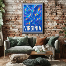 Virginia Abstract Art Abstract Poster