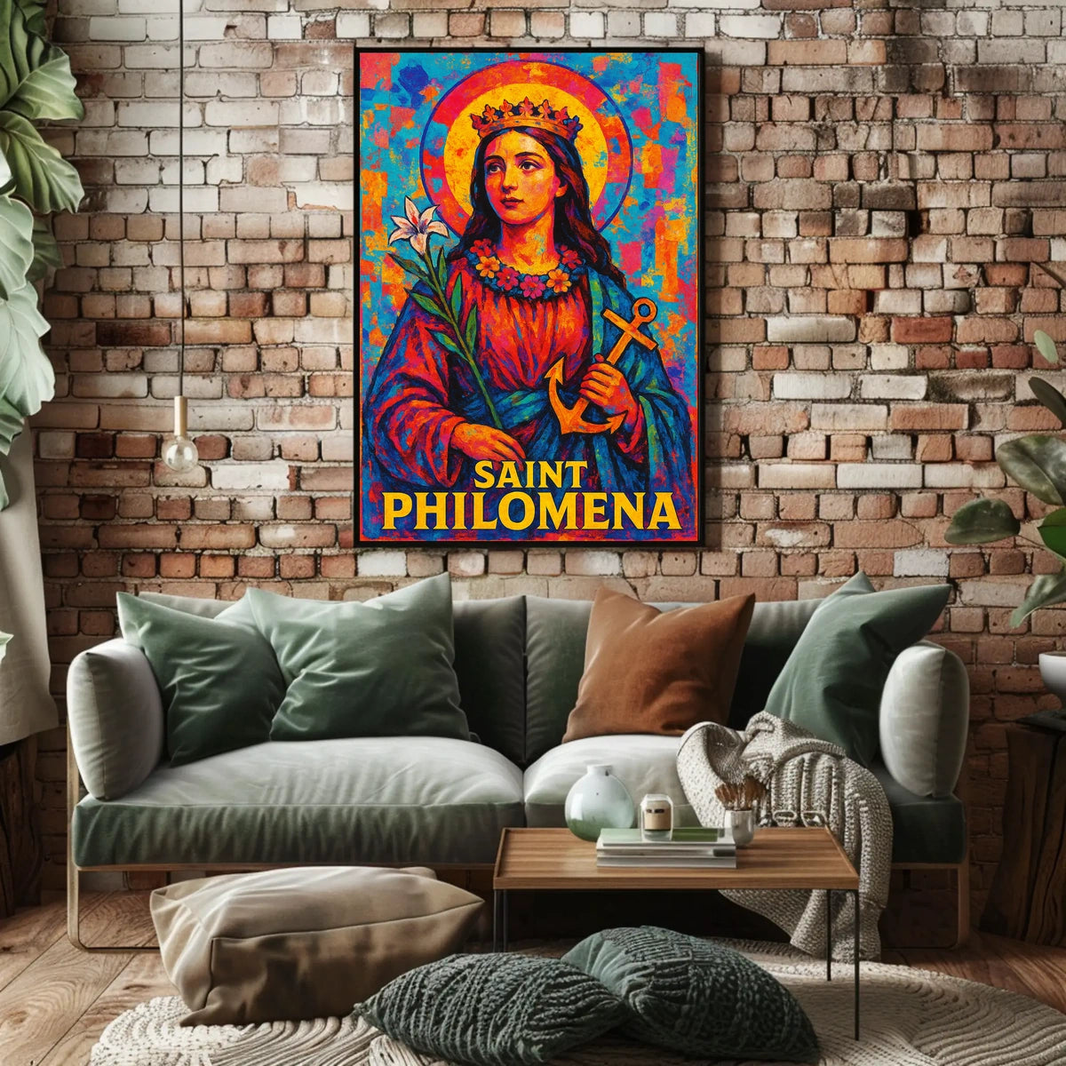 Saint Philomena Poster