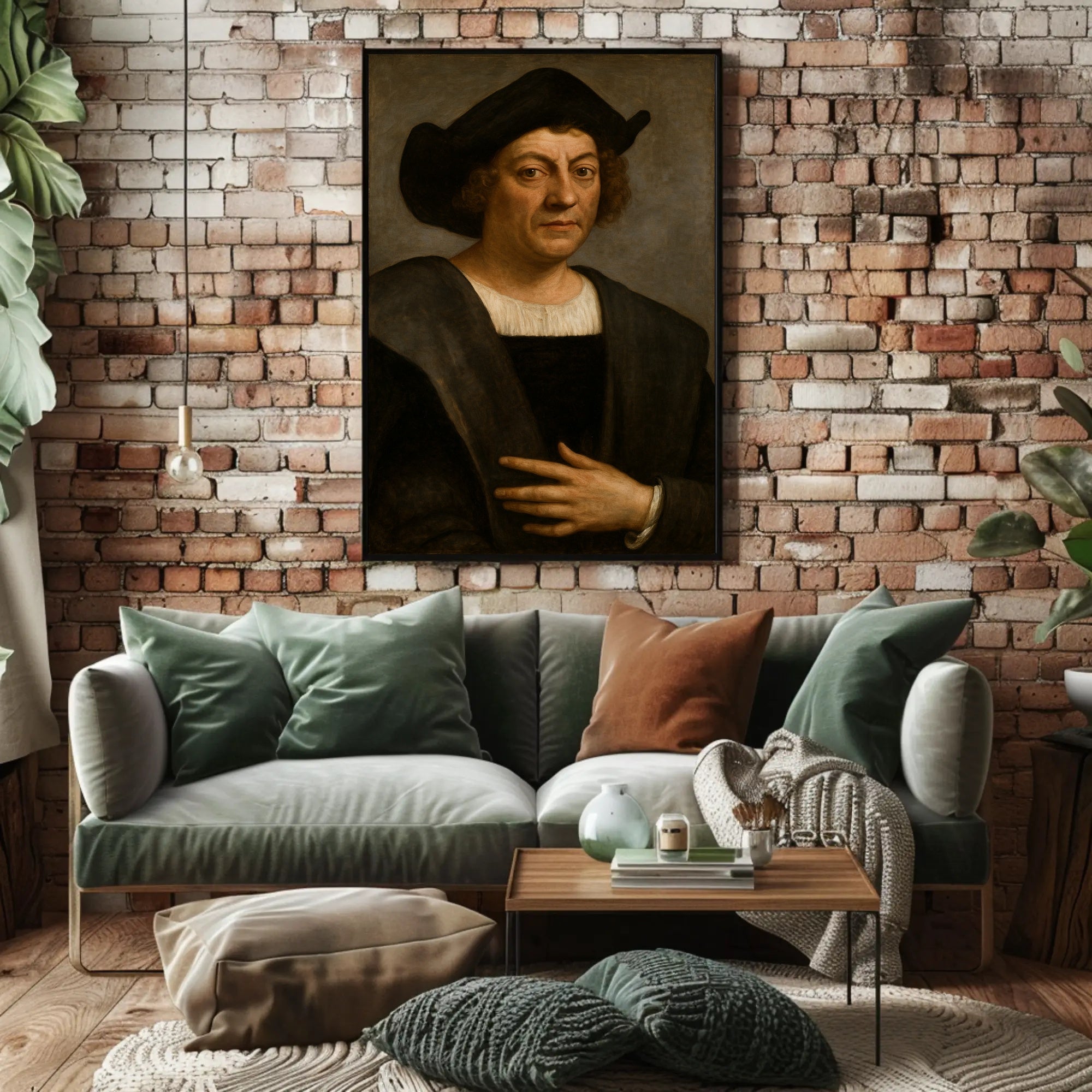 Portrait of an Explorer Wall Art Print PosterGoat
