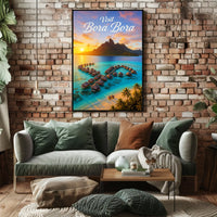 Discover Bora Bora Poster