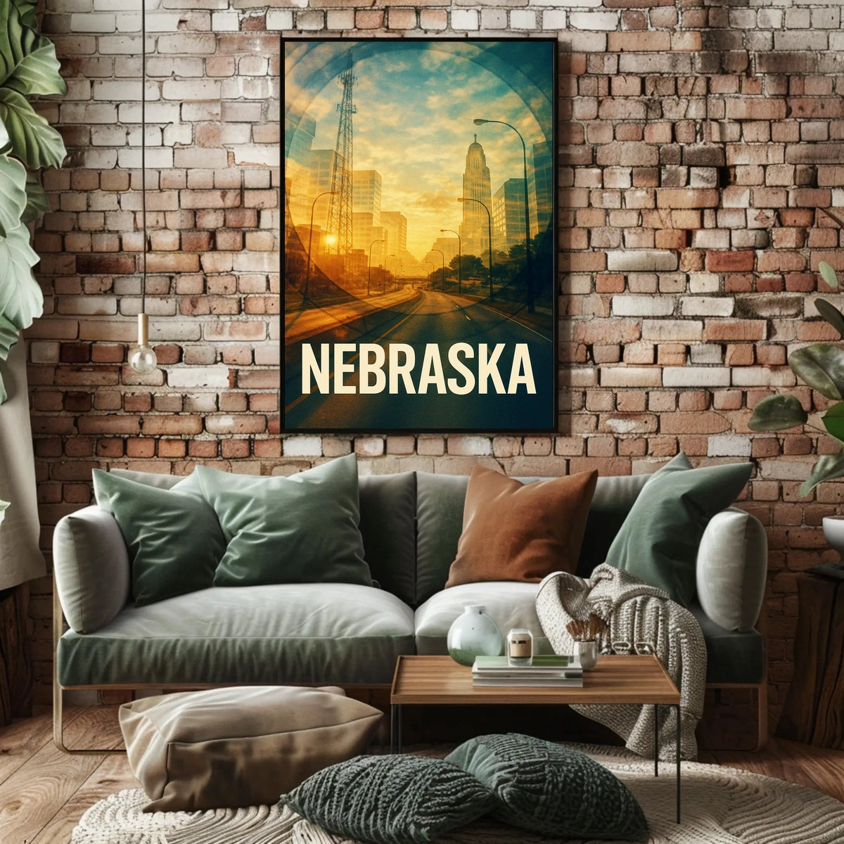 Nebraska A Journey Through the Heartland Poster