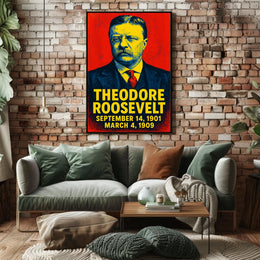 Theodore Roosevelt 26Th President Poster