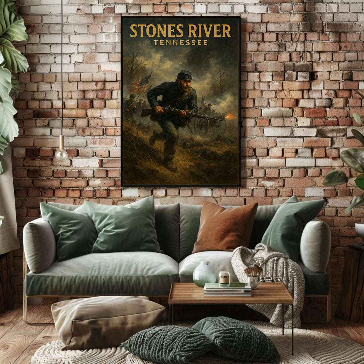 Stones River Tennessee Poster