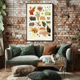 Great Barrier Reef Corals Poster