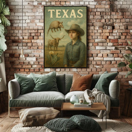 Texas Heritage Poster