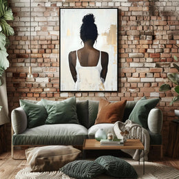 Abstract Portrait Wall Art Poster Minimalist Print