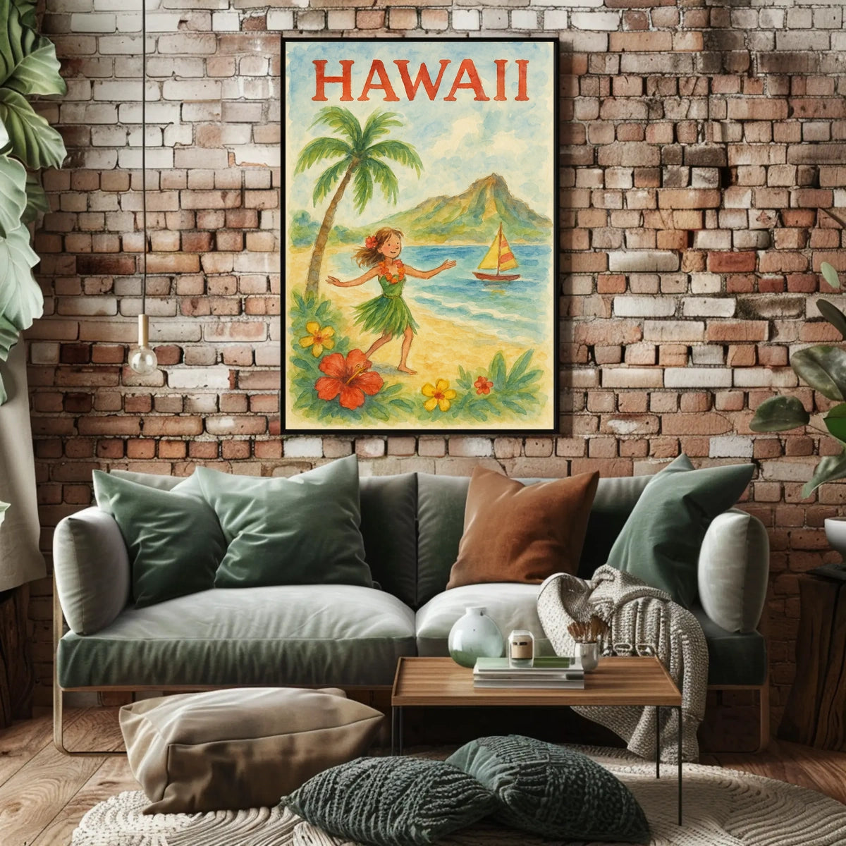 Hawaiian Paradise Poster