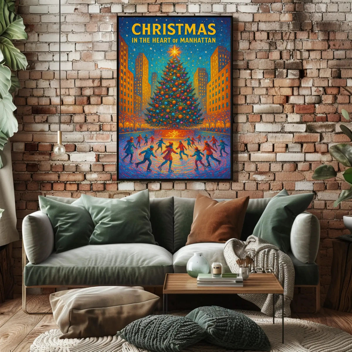 Christmas In The Heart Of Manhattan Poster