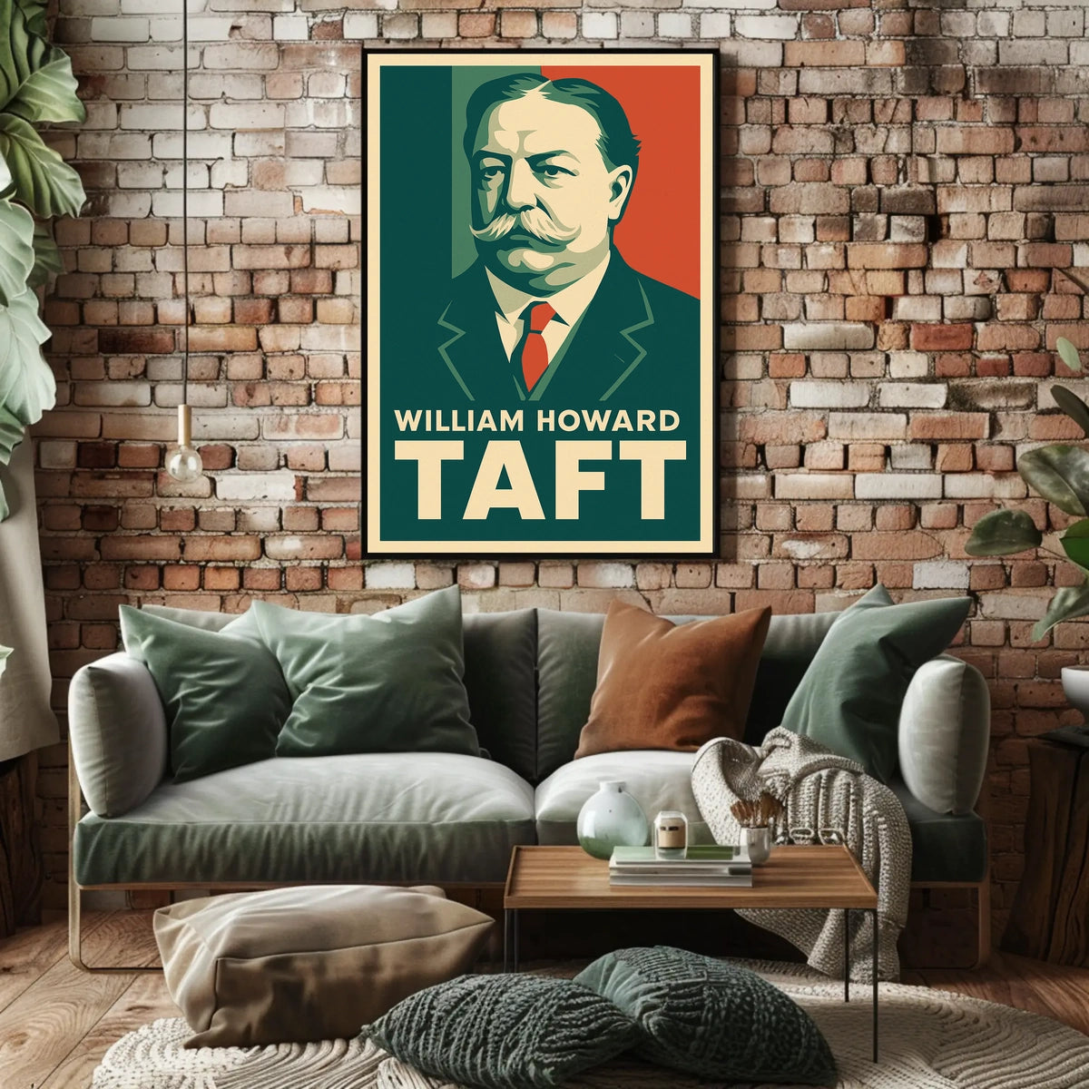 William Howard Taft Historic Portrait Poster