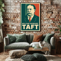 William Howard Taft Historic Portrait Poster