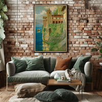S. Caterina Del Sasso Scenic Italian Poster
