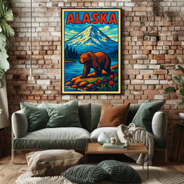 Majestic Alaska Poster