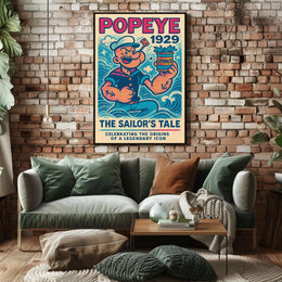 Popeye 1929 Art Poster POP-72