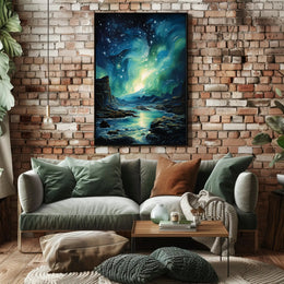 Celestial Landscape Poster