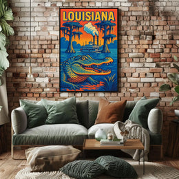 Louisiana Bayou Adventure Poster